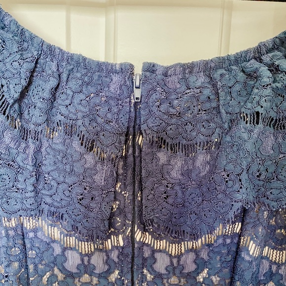 Francesca’s Royal Blue Lace Mini Dress - Picture 4 of 4